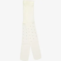 Sevva Tights|Tights*Girls Ivory Diamanté Tights