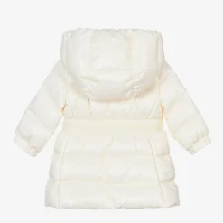 Moncler Enfant Coats & Jackets*Girls Ivory Down Padded Alis Coat