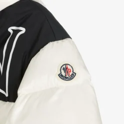 Moncler Enfant Coats & Jackets*Girls Ivory Down Padded Jacket