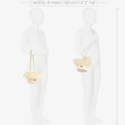 Junona Bags*Girls Ivory Embroidered Tulle Bag (12cm)