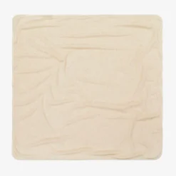 Laranjinha Blankets & Shawls*Girls Ivory Floral Cotton Blanket (83cm)