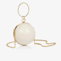 Junona Gifts|Bags*Girls Ivory Globe Bag (15cm)
