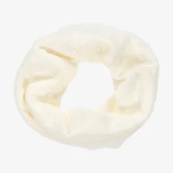 iDO Baby Scarves*Girls Ivory Knitted Snood