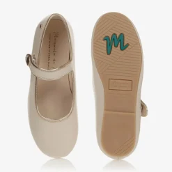 Manuela de Juan Pumps & Ballerinas*Girls Ivory Leather Pumps