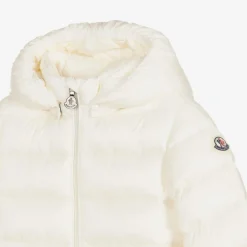 Moncler Enfant Coats & Jackets*Girls Ivory Majeure Down Puffer Coat