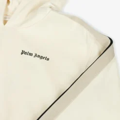Palm Angels Tops*Girls Ivory Milano Jersey Hoodie