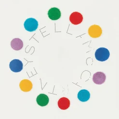 Stella McCartney Kids Tops*Girls Ivory Organic Cotton T-Shirt