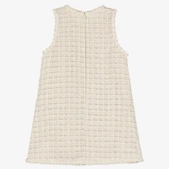 Tutu du Monde Dresses*Girls Ivory Sparkly Tweed Dress