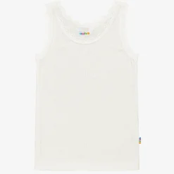 Joha Underwear*Girls Ivory Thermal Wool Vest