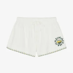 Zimmermann Shorts*Girls Towelling Shorts Ivory