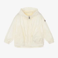 Moncler Enfant Coats & Jackets*Girls Ivory Urbonas Windbreaker Jacket