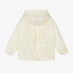 Moncler Enfant Coats & Jackets*Girls Ivory Urbonas Windbreaker Jacket