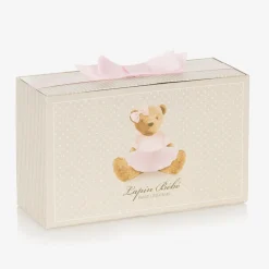 Lapin House Gifts|Babysuits*Girls Ivory Velour Babygrow Set