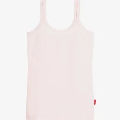 Claesens Underwear*Girls Light Pink Cotton Jersey Vest