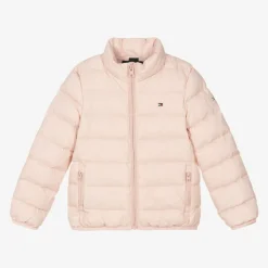 Tommy Hilfiger Coats & Jackets*Girls Light Pink Down Padded Jacket