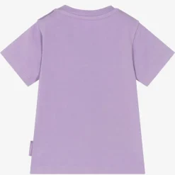 Moncler Enfant Tops*Girls Lilac Purple T-Shirt