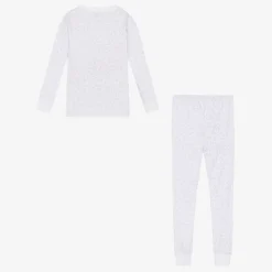 Kissy Kissy Nightwear*Girls Lilac Summer Gardens Cotton Pyjamas