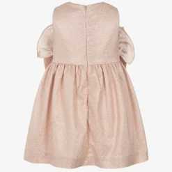 Jessie and James London Dresses*Girls Metallic Pink Dress