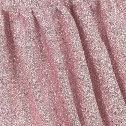 Hucklebones London Dresses*Girls Metallic Pink Glitter Dress