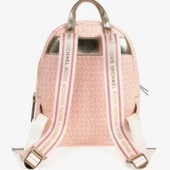 Michael Kors Kids Bags*Girls MK Logo Backpack (29cm)