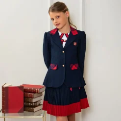 Patachou Coats & Jackets*Girls Navy Blue Blazer