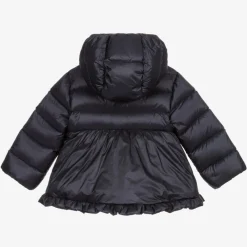 Moncler Enfant Coats & Jackets*Girls Navy Blue Down Padded Odile Jacket