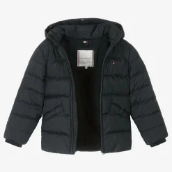 Tommy Hilfiger Coats & Jackets*Girls Navy Blue Down Padded Puffer Jacket