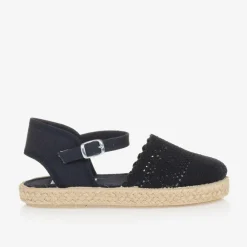 Pisamonas Espadrilles|Espadrilles*Girls Navy Blue Espadrilles