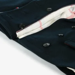 Tommy Hilfiger Coats & Jackets*Girls Navy Blue Felted Peacoat