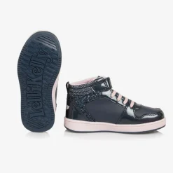 Lelli Kelly Trainers|Trainers*Girls Navy Blue High-Top Trainers