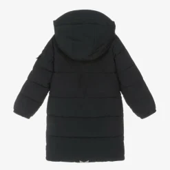 Töastie Coats & Jackets*Girls Navy Blue Hooded Parka Coat