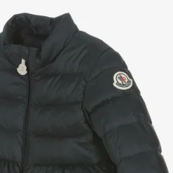 Moncler Enfant Coats & Jackets*Girls Navy Blue Joelle Down Padded Jacket