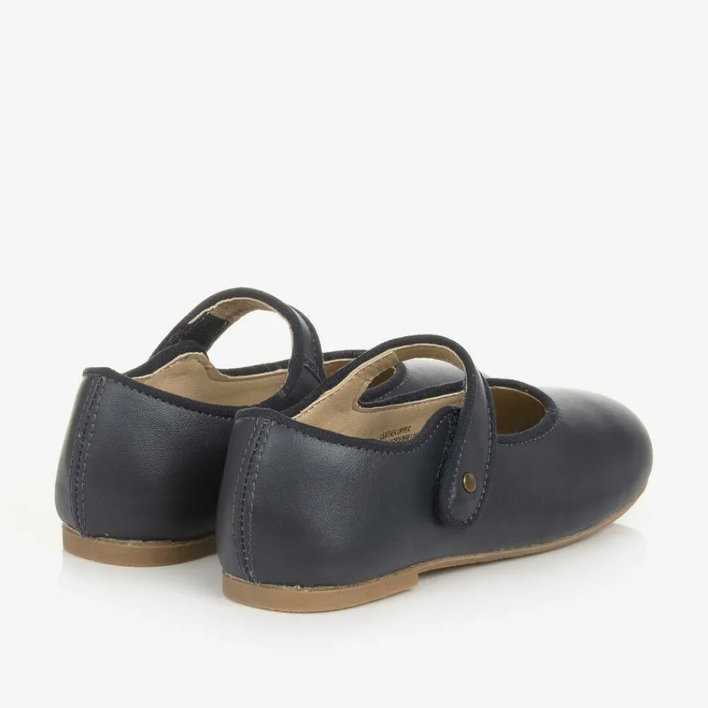 Old Soles Pumps & Ballerinas|Pumps & Ballerinas*Girls Navy Blue Leather Pumps
