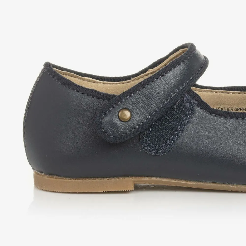 Old Soles Pumps & Ballerinas|Pumps & Ballerinas*Girls Navy Blue Leather Pumps