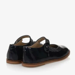 Tartine et Chocolat Pumps & Ballerinas|Pumps & Ballerinas*Girls Navy Blue Leather Pumps