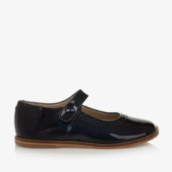 Tartine et Chocolat Pumps & Ballerinas|Pumps & Ballerinas*Girls Navy Blue Leather Pumps