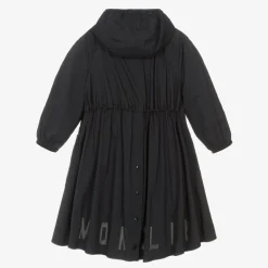 Moncler Enfant Coats & Jackets*Girls Navy Blue Lins Coat