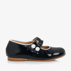 Beatrice amp; George Pumps & Ballerinas|Pumps & Ballerinas*Girls Navy Blue Patent Leather Shoes