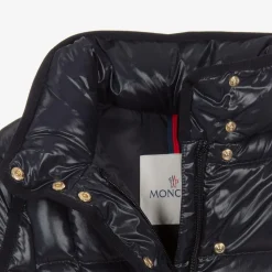 Moncler Enfant Coats & Jackets*Girls Navy Blue Selat Down Puffer Jacket