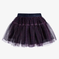 iDO Baby Skirts*Girls Navy Blue Tulle Skirt