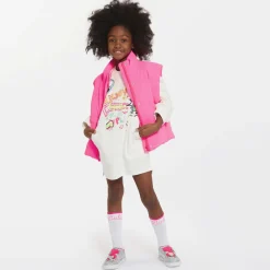 Billieblush Coats & Jackets*Girls Neon Pink Gilet