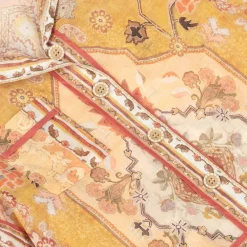 Zimmermann Tops*Girls Orange Patterned Cotton Shirt