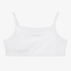 Childrensalon Essentials Underwear*Girls Organic Cotton Cropped Vest (3 Pack)