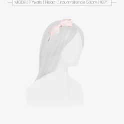 Peach Ribbons Hair Accessories*Girls Pale Pink Bow Hairband