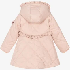 Angels Face Coats & Jackets*Girls Pale Pink Quilted Coat TeaRose
