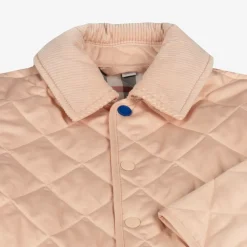 Burberry Coats & Jackets*Girls Pale Pink Quilted Jacket ApricotPink