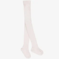 Jacadi Paris Tights*Girls Pale Pink Ribbed Tights