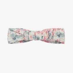Tartine et Chocolat Hair Accessories*Girls Pink & Blue Floral Cotton Headband