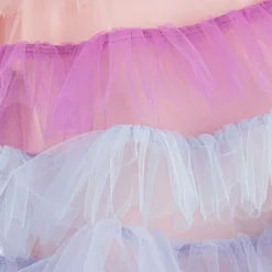RaspberryPlum Dresses*Girls Pink & Blue Tiered Tulle Dress