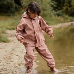 CeLaVi Coats & Jackets*Girls Pink 2 Piece Rainsuit